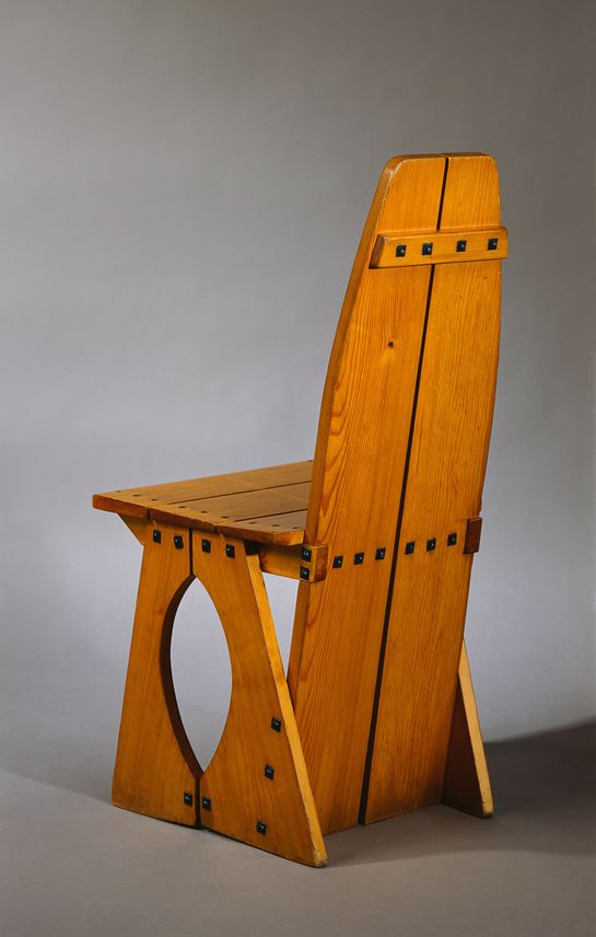 Gustave Serrurier-Bovy - Chair model &quot;chambre C&quot; | MasterArt